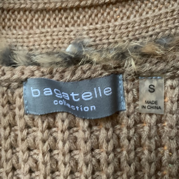Bagatelle Real Genuine Fur Sweater Vest - Picture 10 of 10